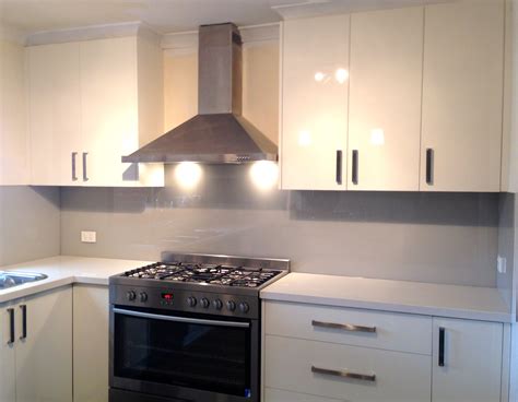 Grey Coloured Glass Splashbacks Are Extremely Popular Manufactured And