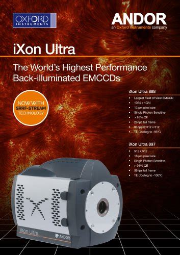 Ixon Ultra 888 Andor Technology Plc Pdf Catalogs Technical