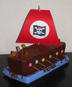 Weitere ideen zu kuchen, piratenschiff kuchen, einfacher nachtisch. Piratenschiff-Kuchen