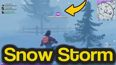 Fortnite Snowstorm Is Now Appearing In Game Omg Fortnite Christmas