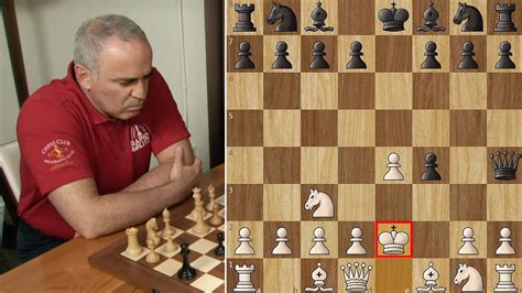 Kasparov Shocks Karjakin With Kings Gambit Youtube