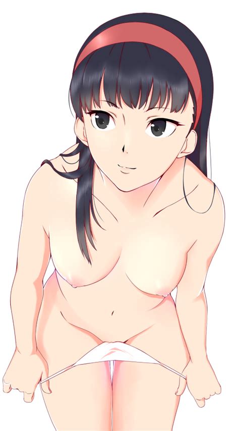 Egooo Amagi Yukiko Persona Persona 4 1girl Bikini Black Hair