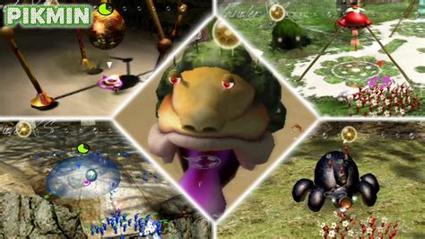All Bosses Pikmin Wii Youtube