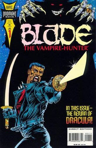 Blade The Vampire Hunter Vol 1 1 Marvel Database Fandom