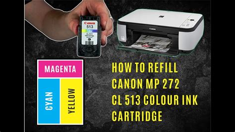 In addition to resolving the refilling issue, our experts can also assist you with other issues you might confront while using the device. How to Refill Canon MP 272 CL 513 Colour Ink Cartridge ...
