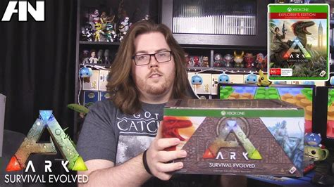 Ark Survival Evolved Limited Collectors Edition Unboxing Xbox One