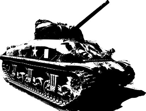 Sherman Tank Vector By Nb A On Deviantart