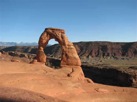 Delicate Arch Arches National Park Moab Utah Usa Moab Utah Utah Usa
