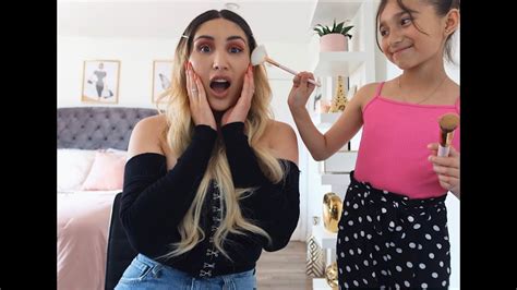 My Niece Does My Makeup 💄 💜 Youtube