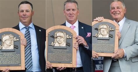 Baseball Hall Of Fame Induction Ceremony Belongs To Braves Fox Sports