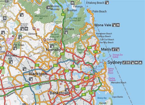 New South Wales State Map Hema