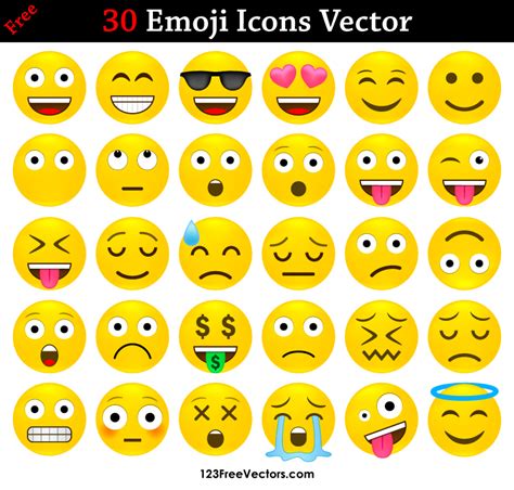 50 Free Vector Icons Of Emoji Designed By Freepik Icon Emoji Free Images