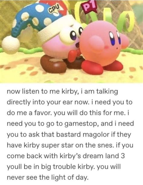 Pin By Lacey A On Kirby Kirby Memes Kirby Kirby Character