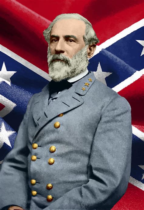 General Robert E Lee Painting By William Mace