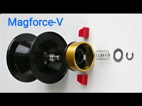 Как разобрать и собрать индуктор шпули Daiwa Magforce V Magforce Z