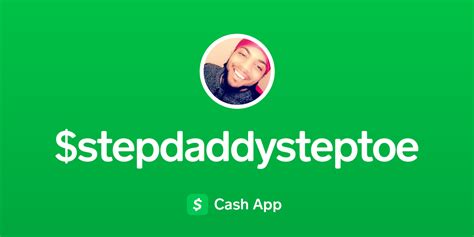Pay Stepdaddysteptoe On Cash App