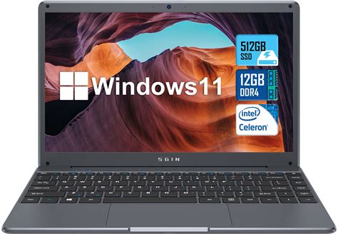Buy Sgin Laptop 12gb Ddr4 512gb Ssd 156 Inch Windows 11 Laptops With