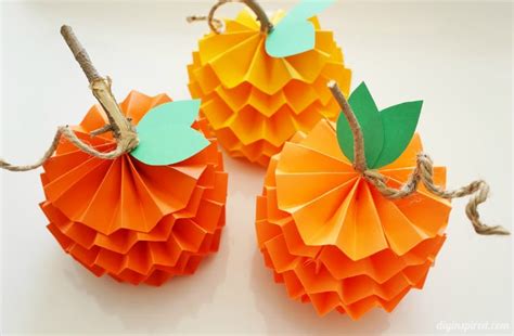 Paper Craft Projects For Fall