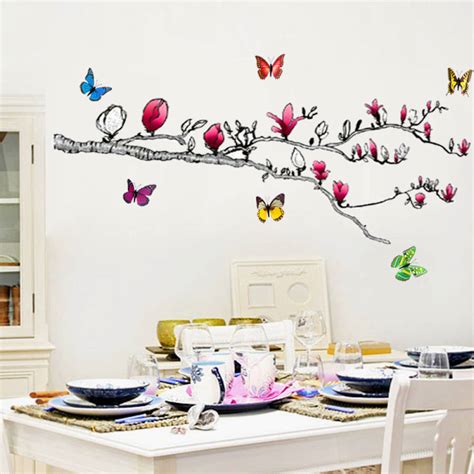 3d wall stickers best seller. tree wall sticker with 3d butterfly's by kisses and ...
