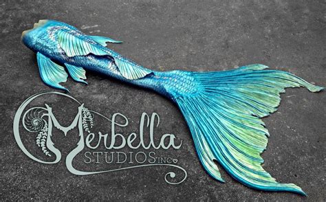 Lunar Inspired Mermaid Tail By Merbellas On Deviantart Blue Mermaid