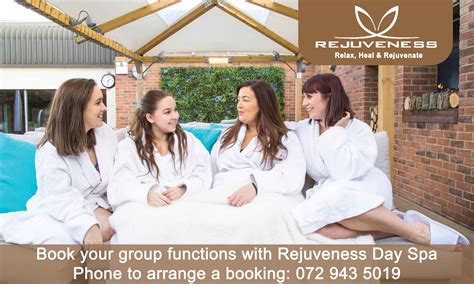 Book Your Group Functions With Rejuveness Day Spa Rejuveness Shelly Beach Uvongo Port