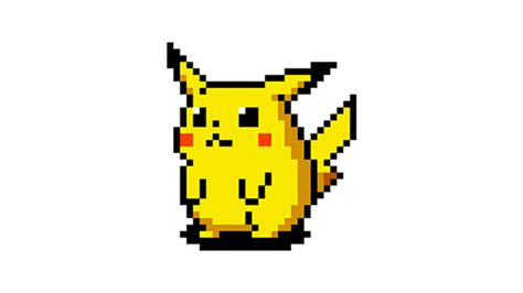 Pixel Art Pikachu Pikachu Pixel Art Art