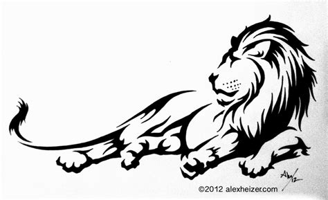 Love It Tribal Lion Tattoo Lion Tattoo Design Lion Tattoo