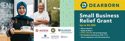 Dearborn Announces Small Business Relief Grant Program in Response to
