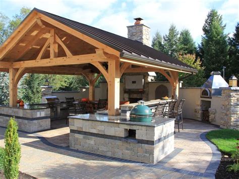 List Of Outdoor Pavilion Ideas With Kitchen References