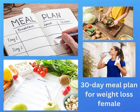 30 Day Meal Plan For Weight Loss Female Health Fitness Weight Loss