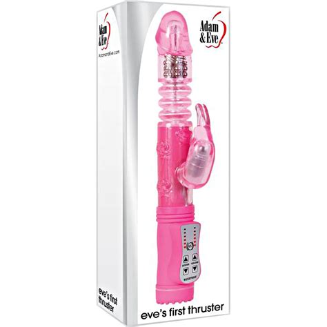 Adam And Eve First Thruster Rabbit Vibrator 10 Pink