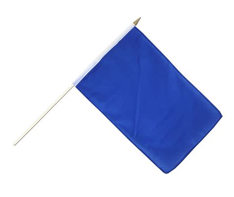 Blue Hand Waving Flag 12x18 Royal Flags