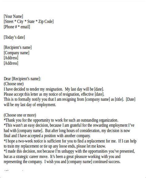 Sample letter of request for official receipt to lhdn. FREE 6+ Sample Two-Week Resignation Letter Templates in MS ...