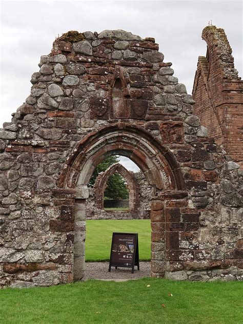 Ruin Chapel Historical Building Church Ruins Scotland Decay
