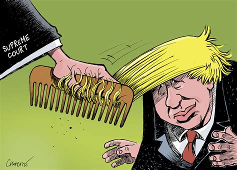 Boris Johnson Flunked By The Supreme Court Globecartoon Political Cartoons Patrick Chappatte