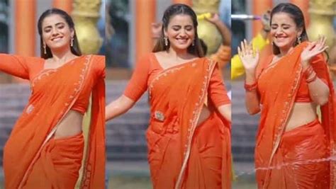 Bhojpuri Actress Akshara Singh Dance Video Viral On Youtube बरसात का बहाना अच्छा है गाने पर