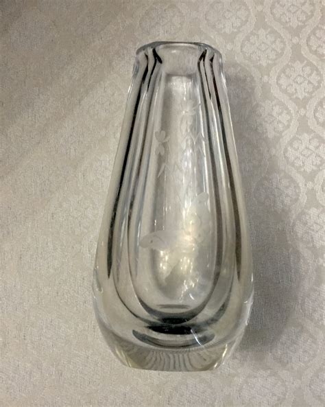 Old Thick Glass Vase Collectors Weekly