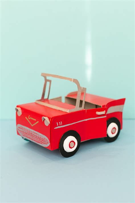 How To Make A Cardboard Toy Car Upcycling Diy Project
