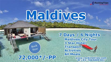 Maldives Tour Packages 7 Days 6 Nights Starting At 72000 Pp