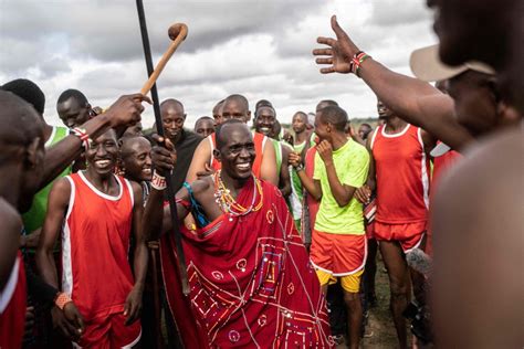 Kenyas Maasai Warriors Gather To Celebrate Maasai Olympics A Rite