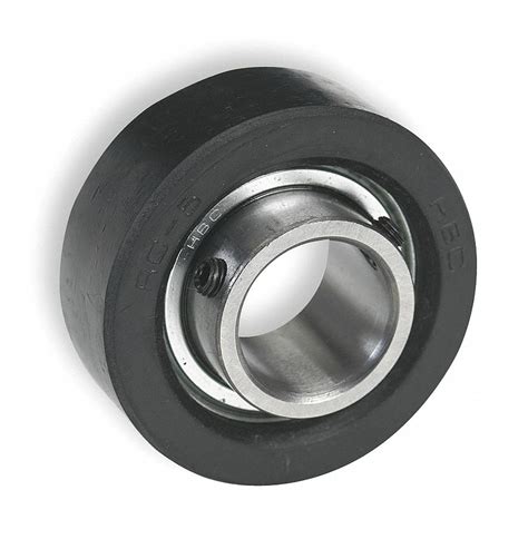 Dayton Rubber Mounted Bearing With Ball Bearing Insert And 1 In Bore