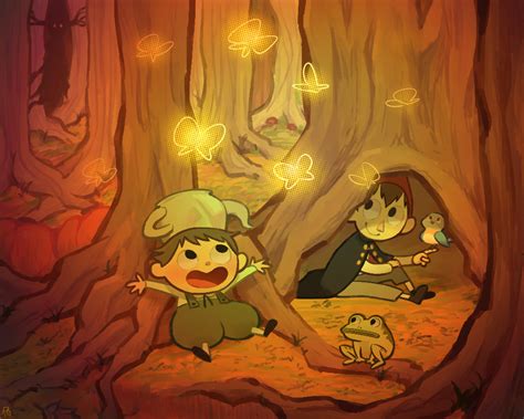 Wirt Gregory Beatrice And The Beast Over The Garden Wall Drawn By