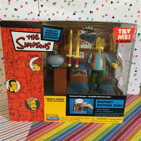 Playmates The Simpsons World Of Springfield Interactive Figures Series