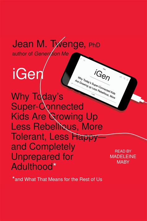 Igen By Jean M Twenge And Madeleine Maby Audiobook Listen Online