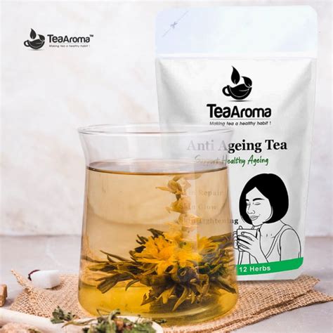 Anti Ageing Loose Tea Leaf Tea Aroma