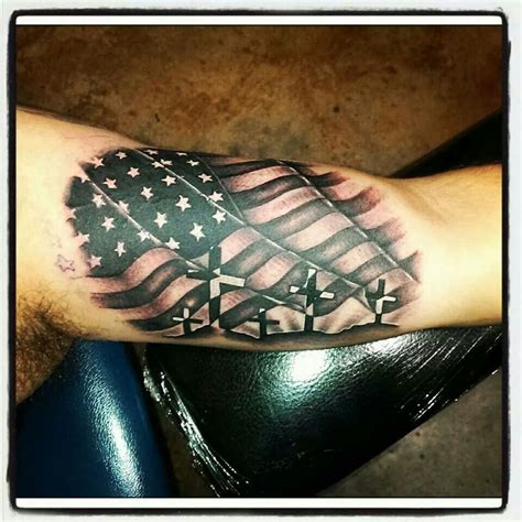 American Flag Forearm Tattoo Body Tattoo Art