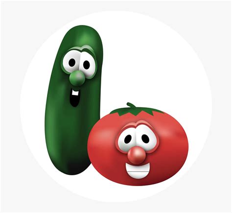 Veggietales Bob The Tomato And Larry Hd Png Download Kindpng