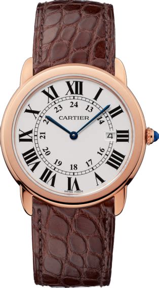 Crw6700455 Ronde Solo De Cartier Watch 36mm Quartz Movement