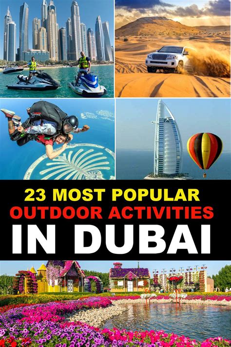 23 Popular Outdoor Activities In Dubai Dubai Activities Dubai