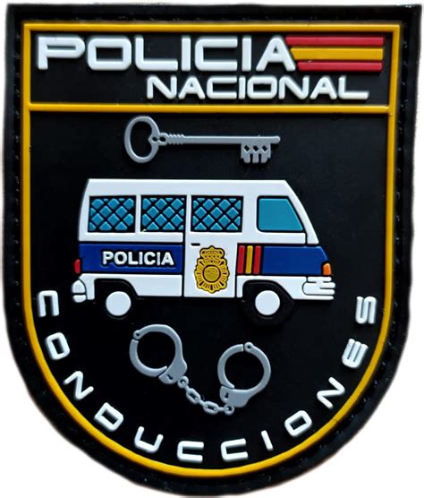 Policía Nacional Cnp Conducciones De Presos Parche Insignia Emblema